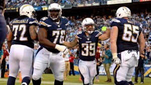 The Chargers are pumped to have Woodhead back, get on board for PPR goodness.