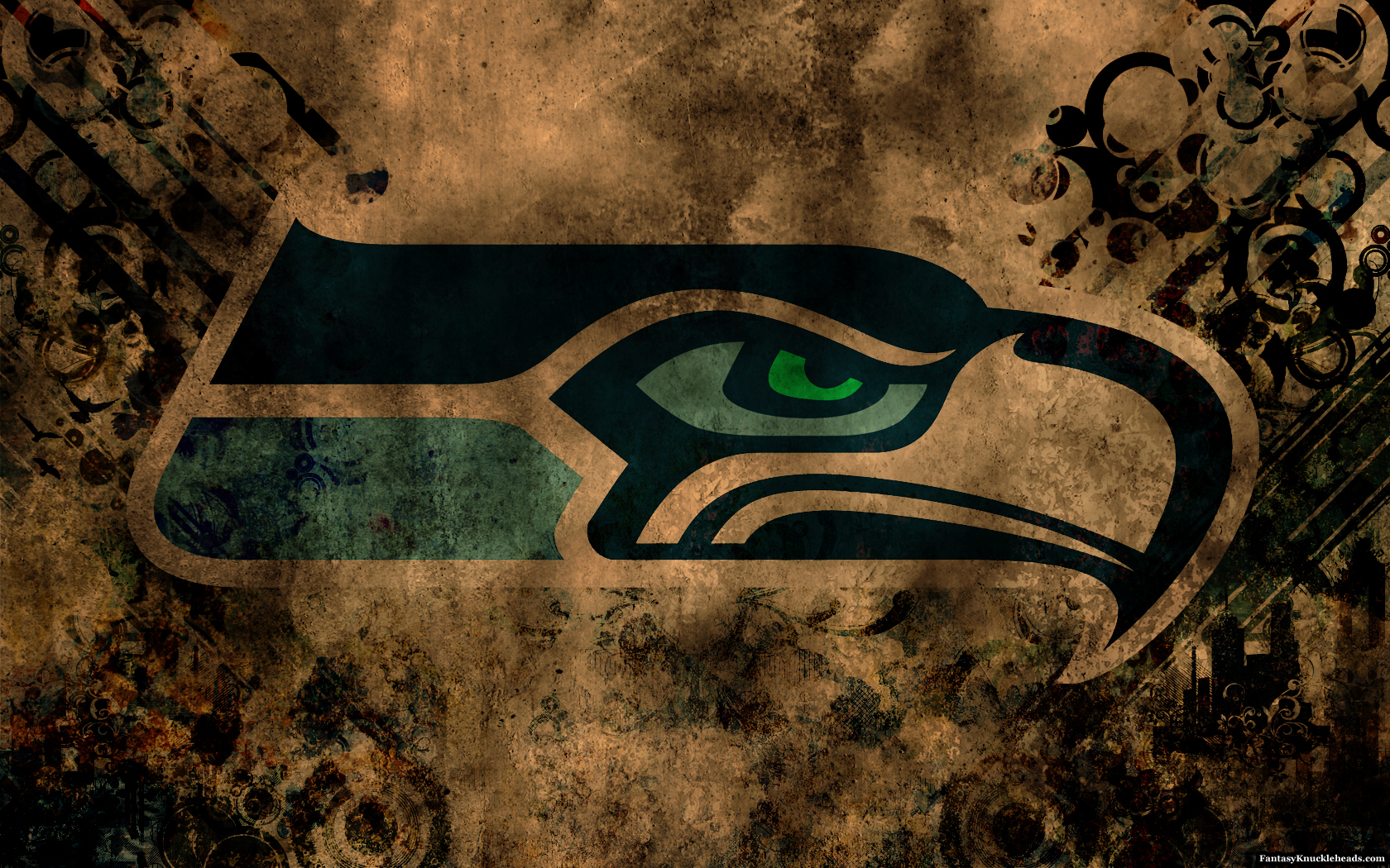 HD seattle seahawks logo wallpapers