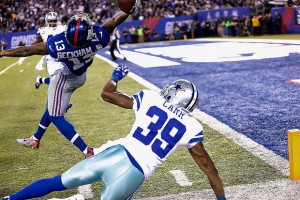 Odell Beckham Jr. hauled in another ridiculous touchdown catch in week 12.