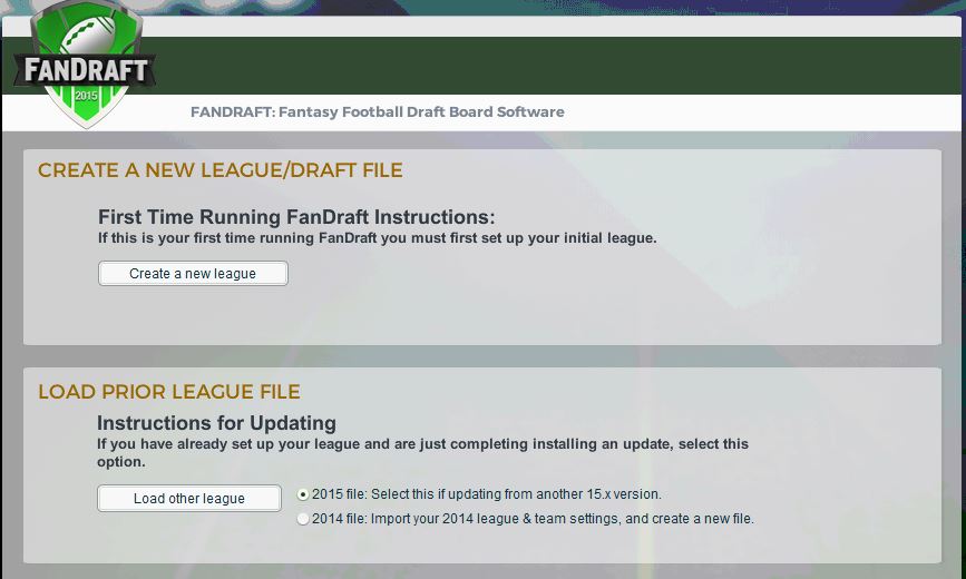 Fantasy Football Draft Board Software by FanDraft