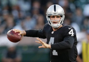Carr is a great weekly option, let's bring up that ownership percentage.