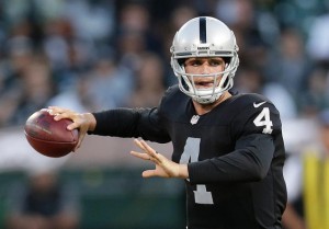 Raiders Derek Carr Probable versus Ravens