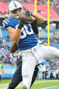 Coby Fleener is becoming a usable tight end.