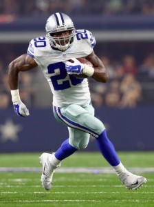 I hate to have McFadden in my rankings, but somehow he makes himself useful most weeks.