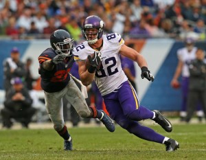 Kyle Rudolph faces off with the reeling Packers in week 11.