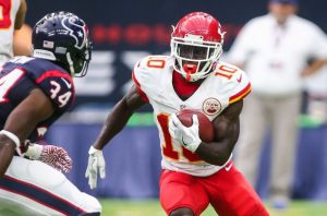 Tyreek Hill can beat teams in a lot of different ways.