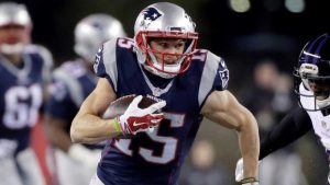 Wide receiver Chris Hogan