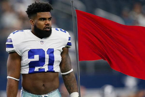 Red Flags: Ezekiel Elliott And The Curse of 300 Carries